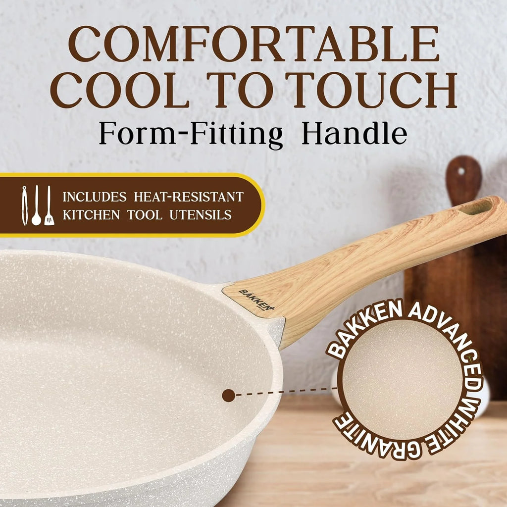 20-Piece Granite Non-Stick Kitchen Cookware Set C640