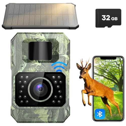 48MP WiFi Bluetooth Night Vision Game Camera with 32GB Micro SD Card Y6633