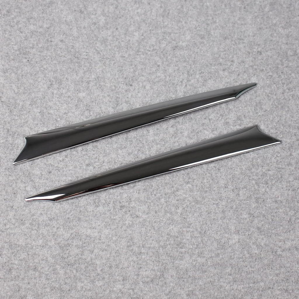 Chrome ABS Rear Trunk Lid Molding Trim Pack of 2 U118780