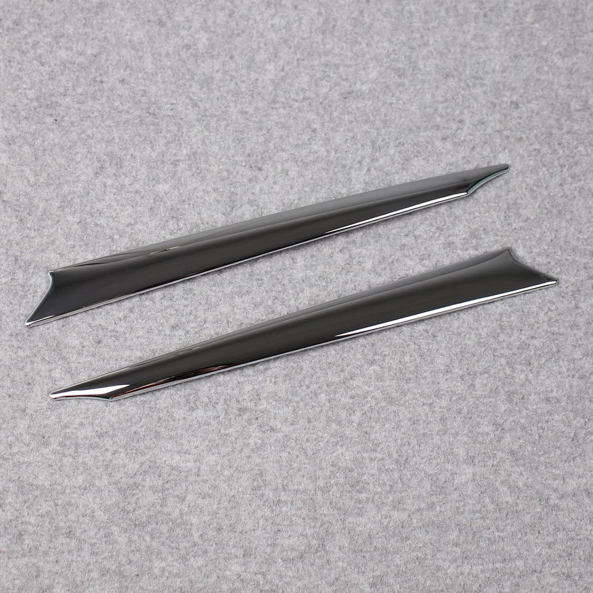 Chrome ABS Rear Trunk Lid Molding Trim Pack of 2 U118780