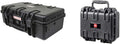 Black Weatherproof Shockproof Hard Case with Wheels M873583
