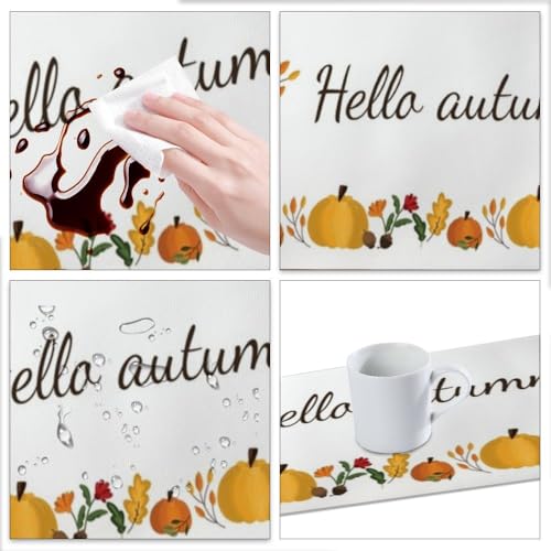 Faux Leather 12 X 18 in Non-Slip Placemats 6 Count V396292