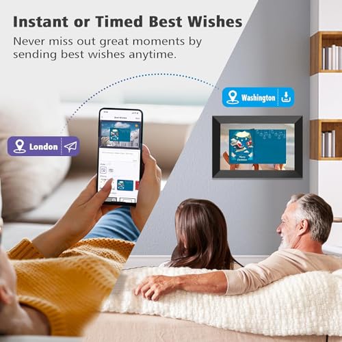 10.1 Inch WiFi Digital Picture Frame with 32GB Memory C4541