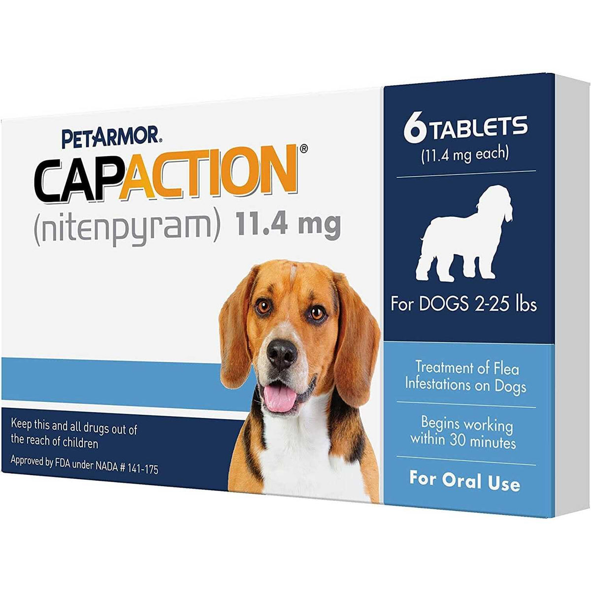 Oral Flea Treatment for Dogs 2-25lbs T748