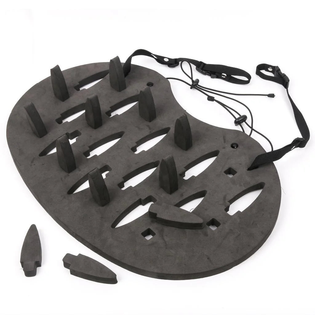 Fly Fishing Line Basket with Waist Belt and Neck Strap Q869