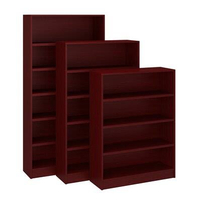 Mahogany 4 Shelves Bookcase M7379