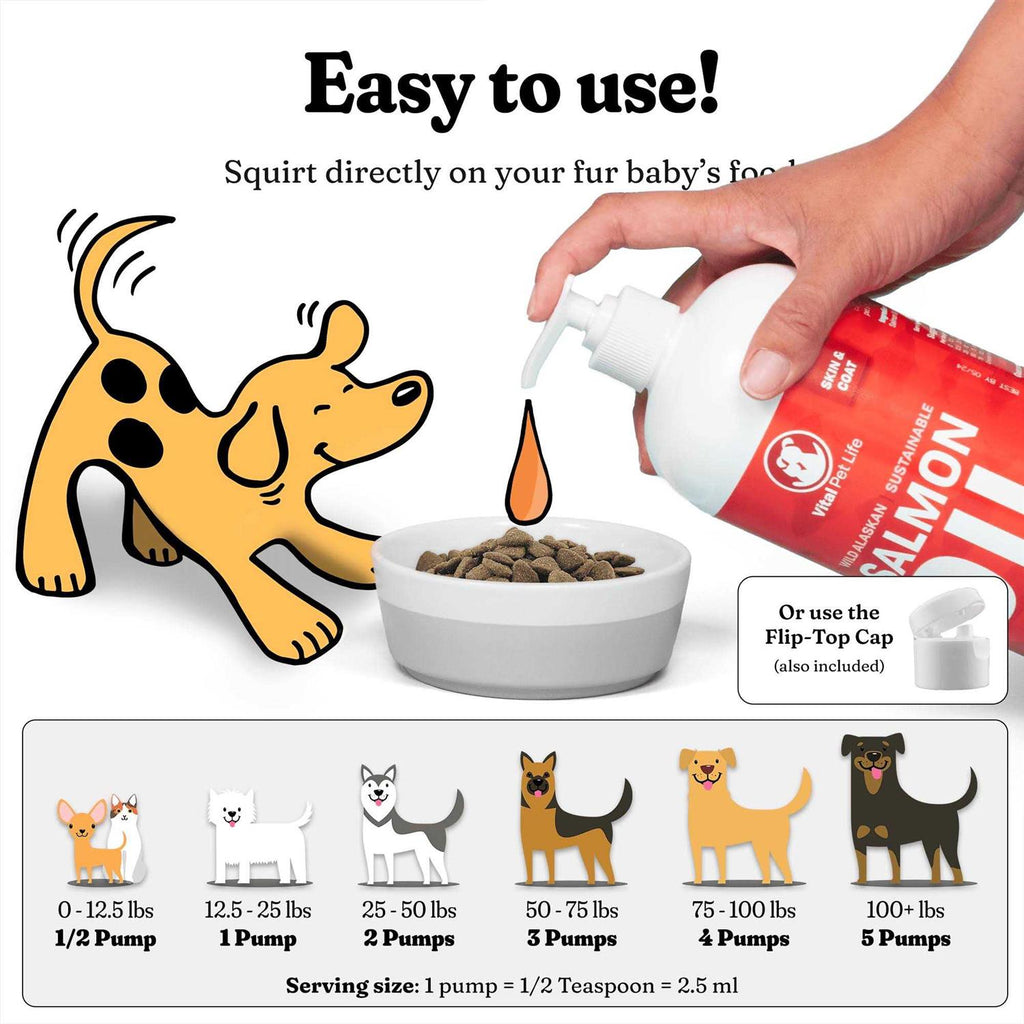 Salmon Oil for Dogs & Cats O8990