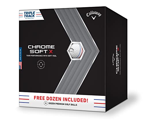 Chrome Soft X Golf Balls N202715