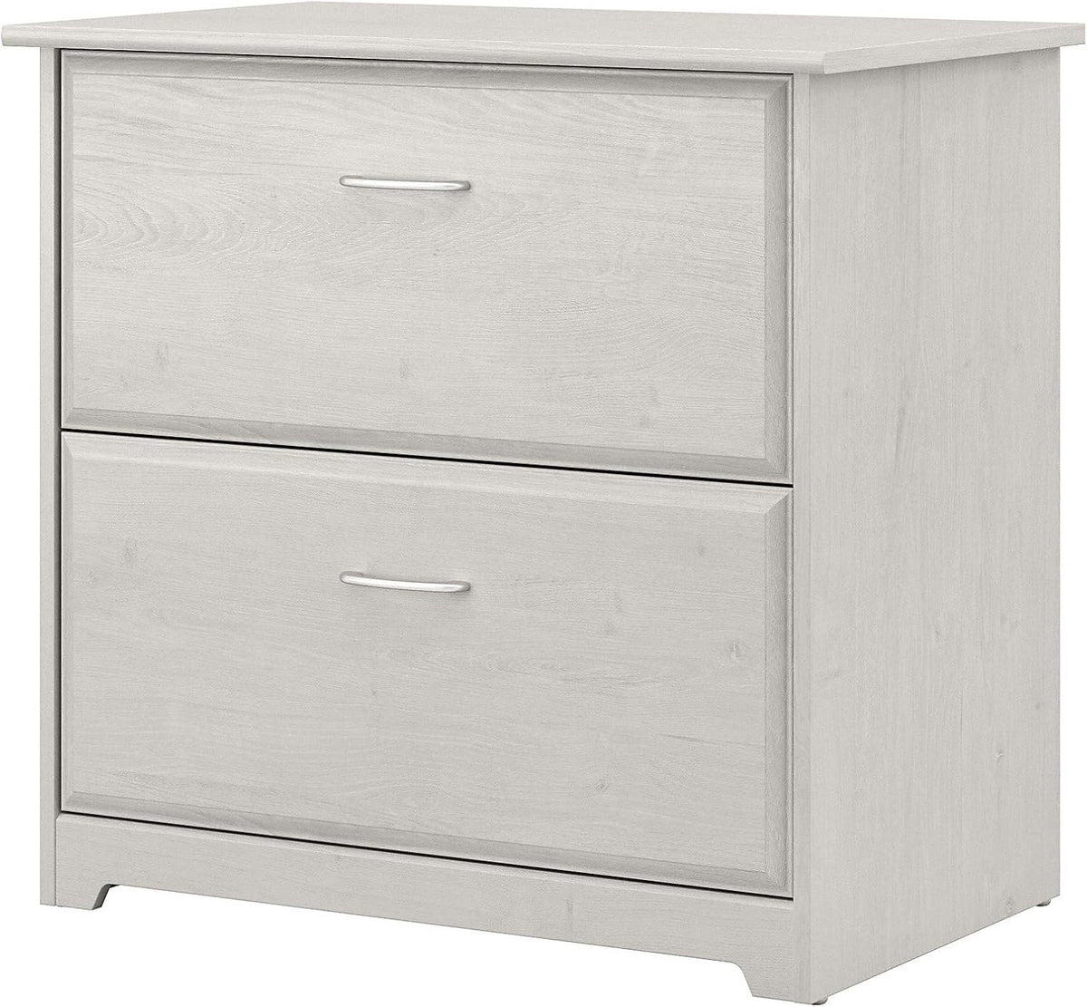 White 2 Drawer Lateral File Cabinet U8107