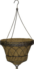 Antique Copper Hanging Basket with Chain T138