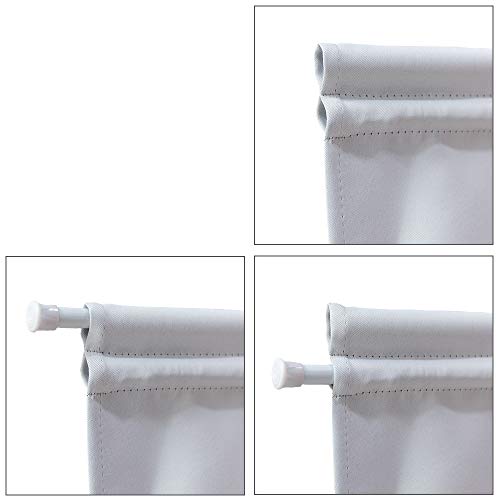 Deep Red 54W x 72L inch Blackout Curtains C66816