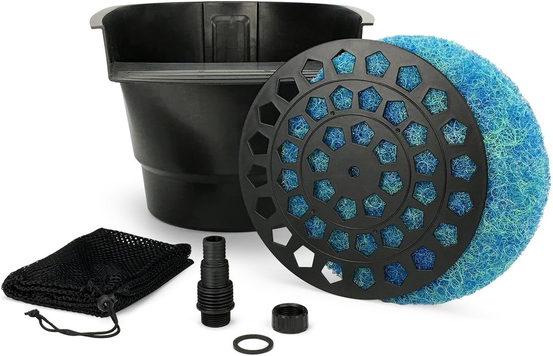 Pond Filter and Waterfall Spillway W445858