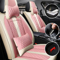 Black 2 Seats Car Seat Covers V649