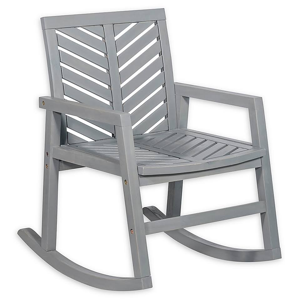 Acacia Wood Outdoor Rocking Chair R1299