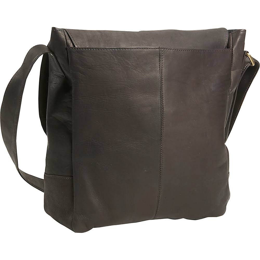 Black Vertical Laptop Messenger Z1289