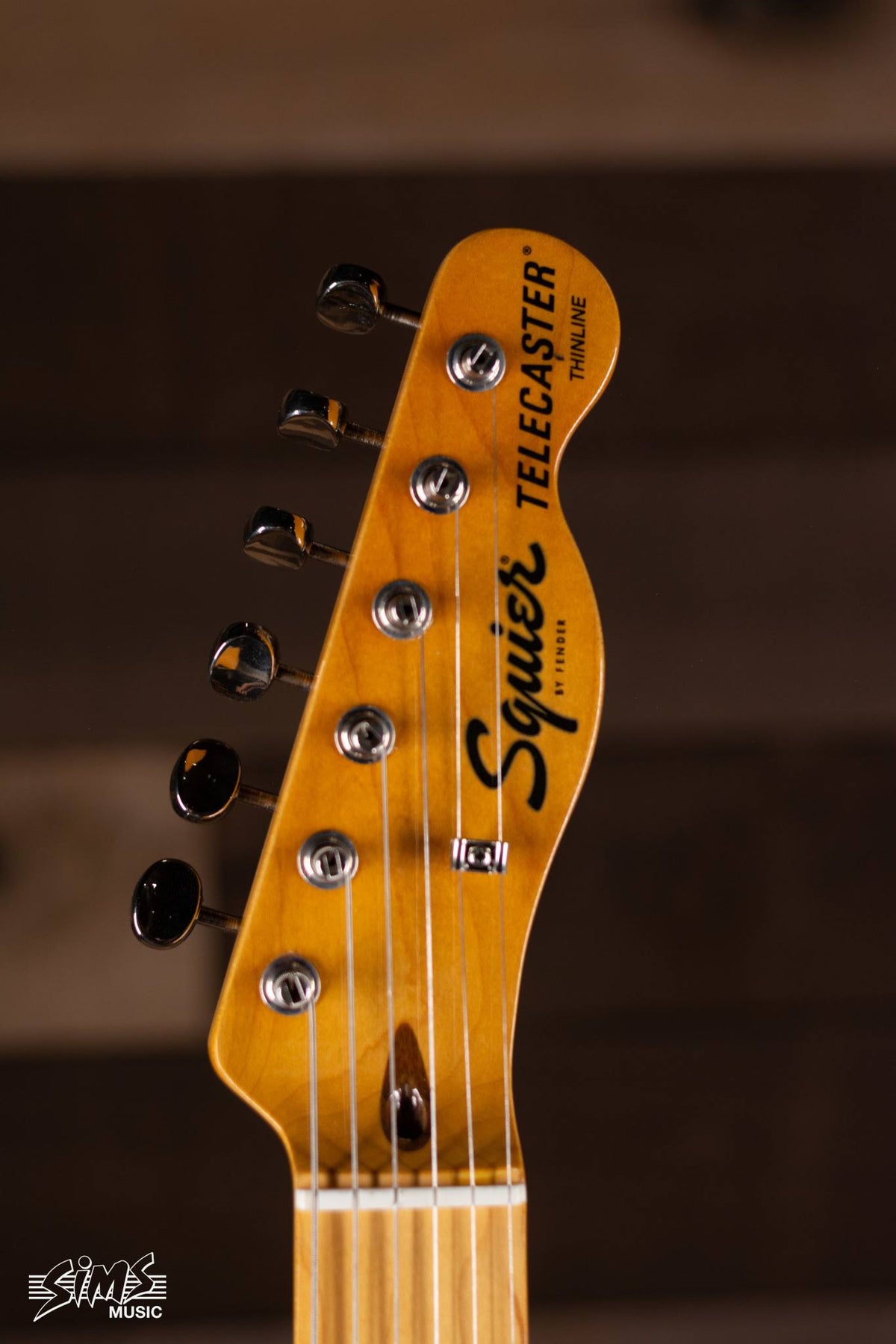 Natural Telecaster Thinline Guitar X5707