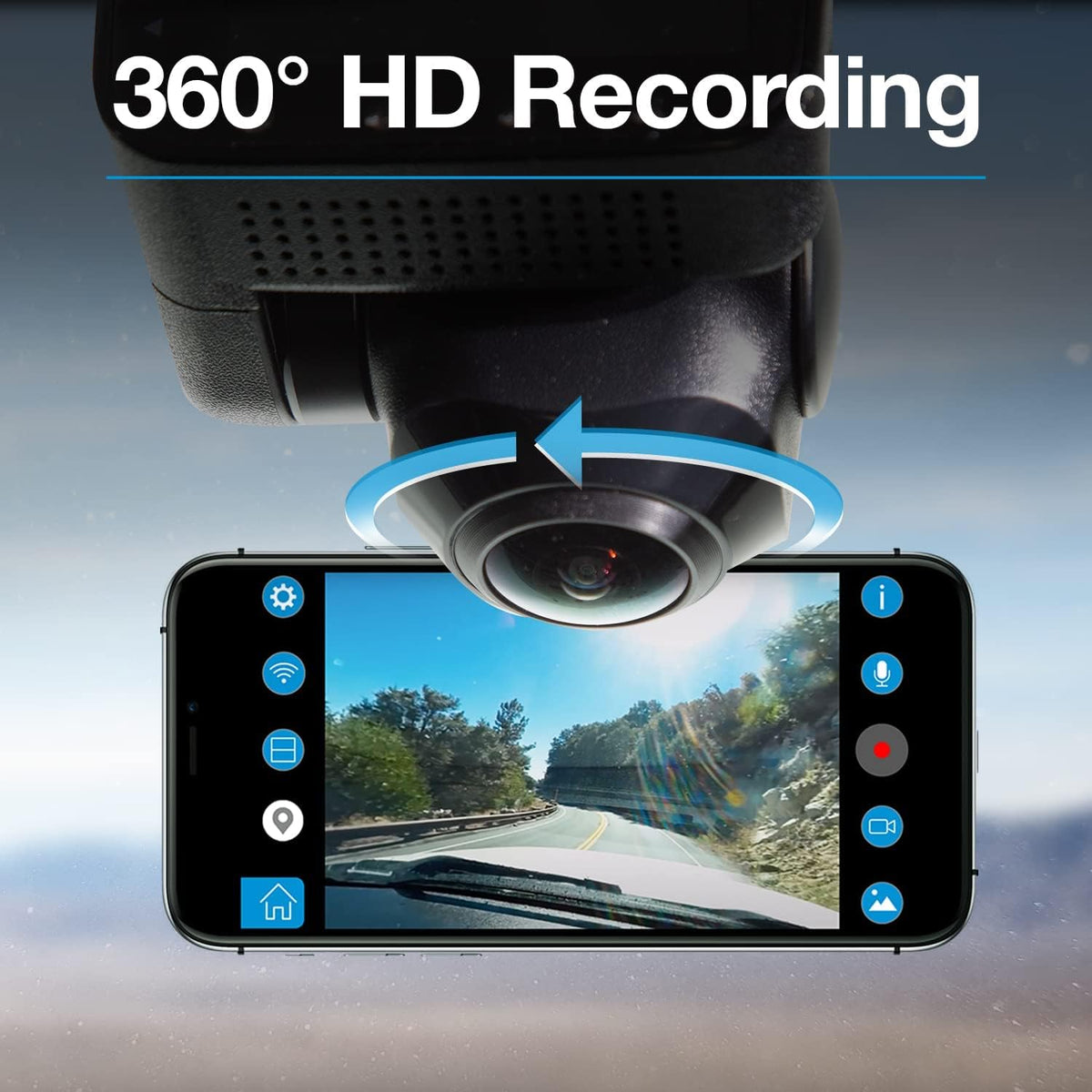 360 Dash Cam A638