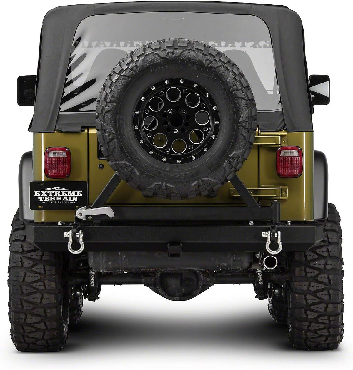 Rear Bumper with Tire Carrier N830