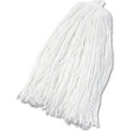 White Rayon Cut-End Wet Mop Head, 12/Carton X644563
