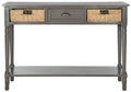 Wicker Console Table with Storage I79701