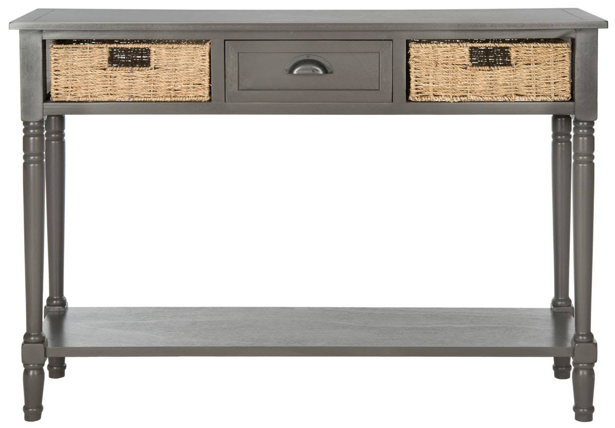 Wicker Console Table with Storage I79701