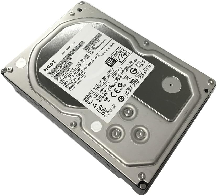 4TB 64MB Cache SATA 6.0Gb/s 3.5in Enterprise Hard Drive (Renewed) Pack of 2 P2939