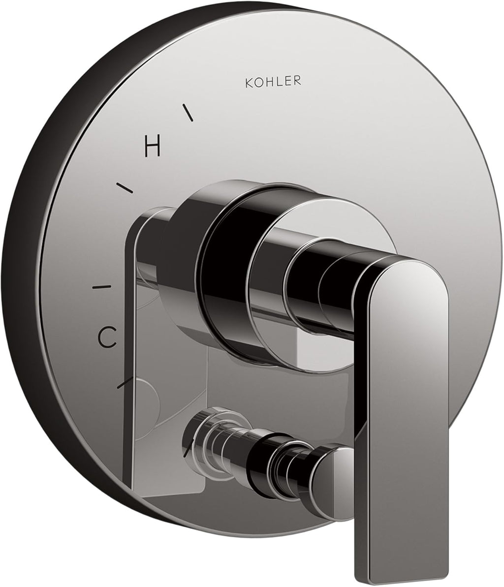 Titanium Trim with Diverter and Lever Handle I7855
