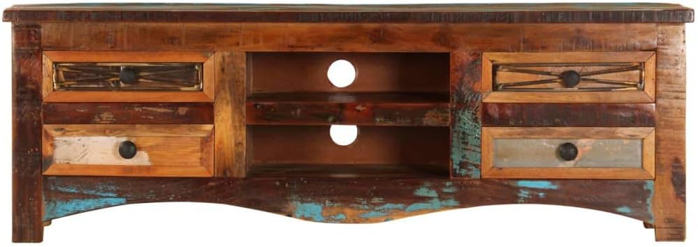Solid Reclaimed Wood TV Cabinet X564