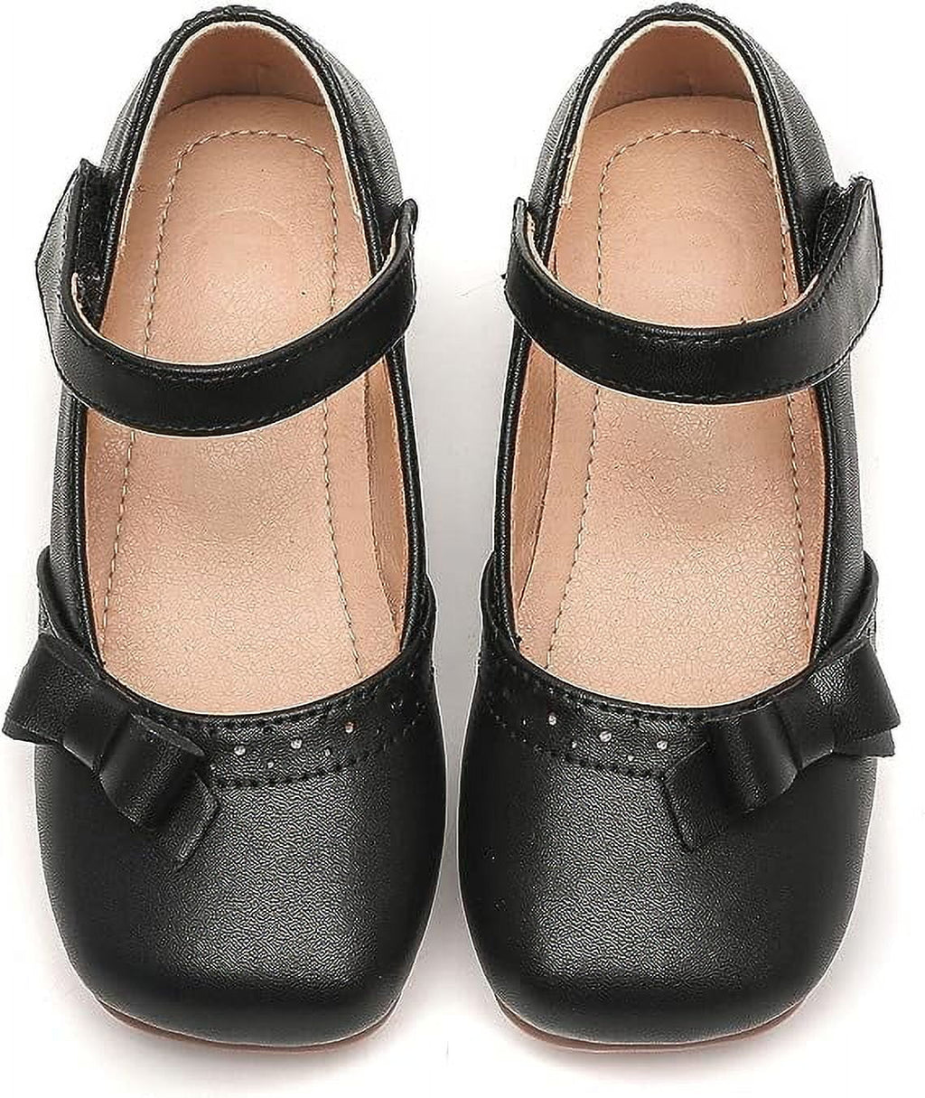 Black Mary Jane Ballet Flats Shoes N8400