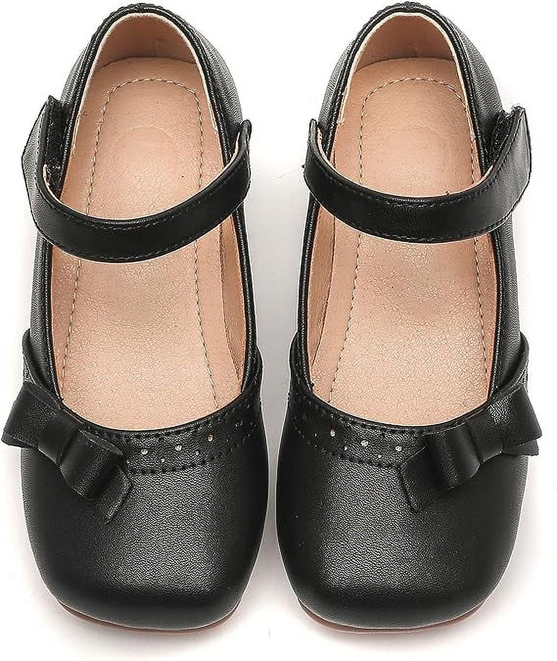 Black Mary Jane Ballet Flats Shoes N8400