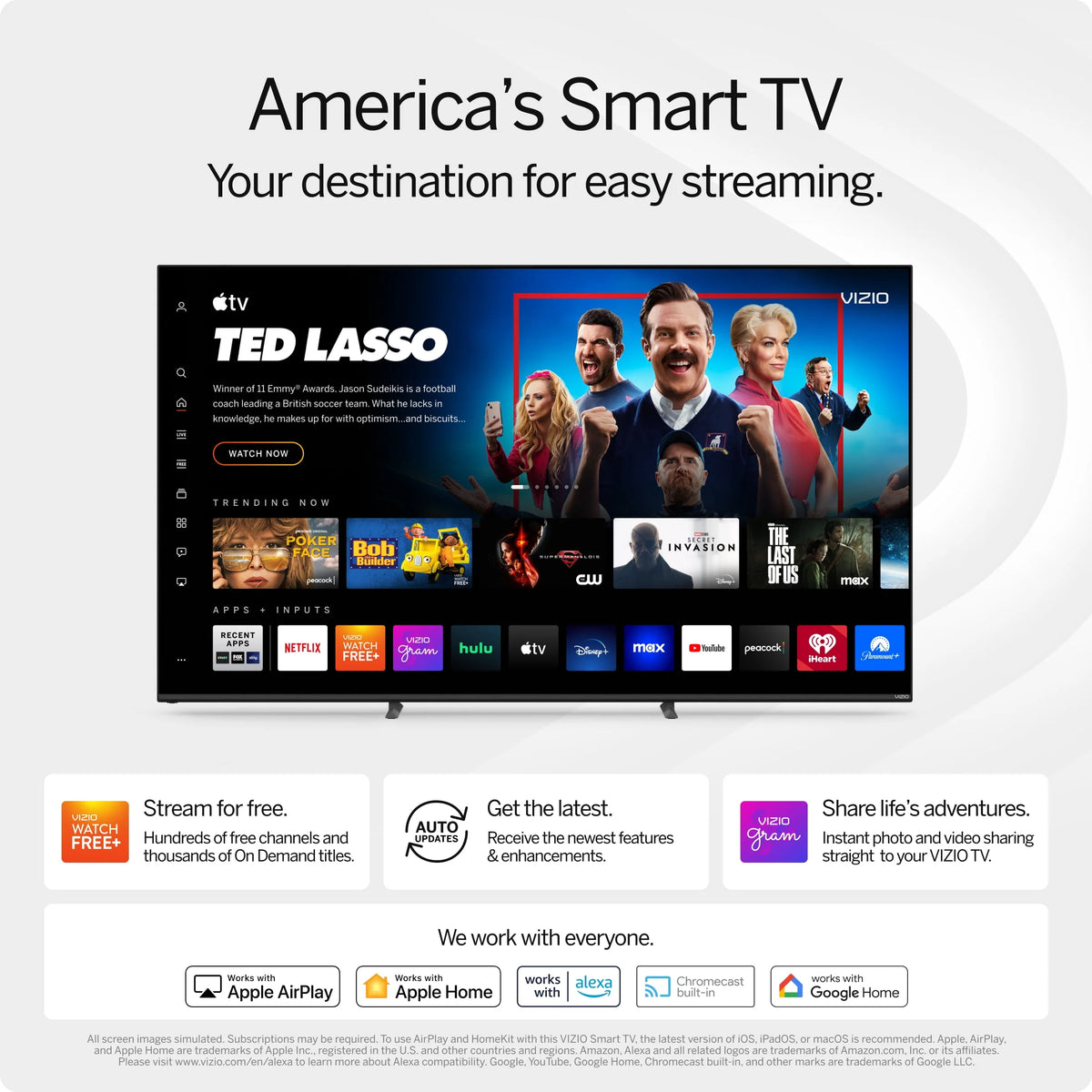 43 Class 4K UHD LED Smart TV J8432