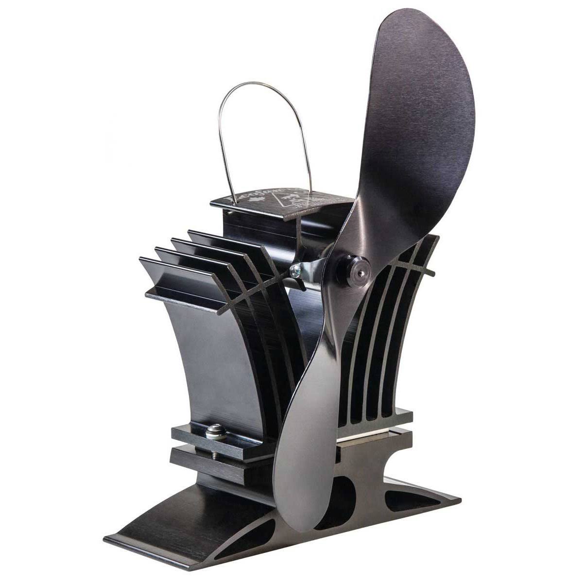 Black Blade Heat Powered Stove Fan X1759