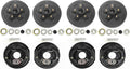 Trailer 5 on 4.5" B.C. Hub Drum Kits with 10" x2-1/4 Electric Brakes for Tandem 3500 Lbs Axles Z7547