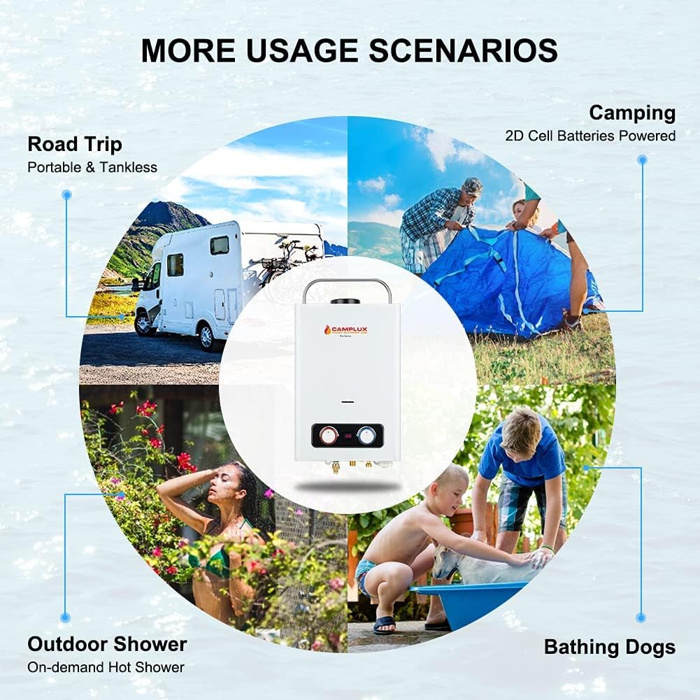 Outdoor Propane Tankless Gas Water Heater U701