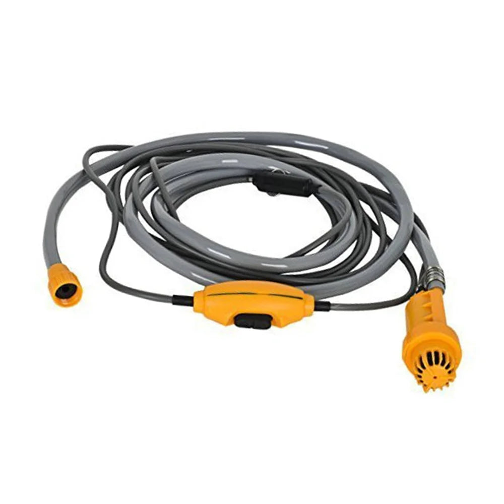 Portable Shower Kit with Pump, 6 Meter Cable, Max 2.5L Per Minute W264050