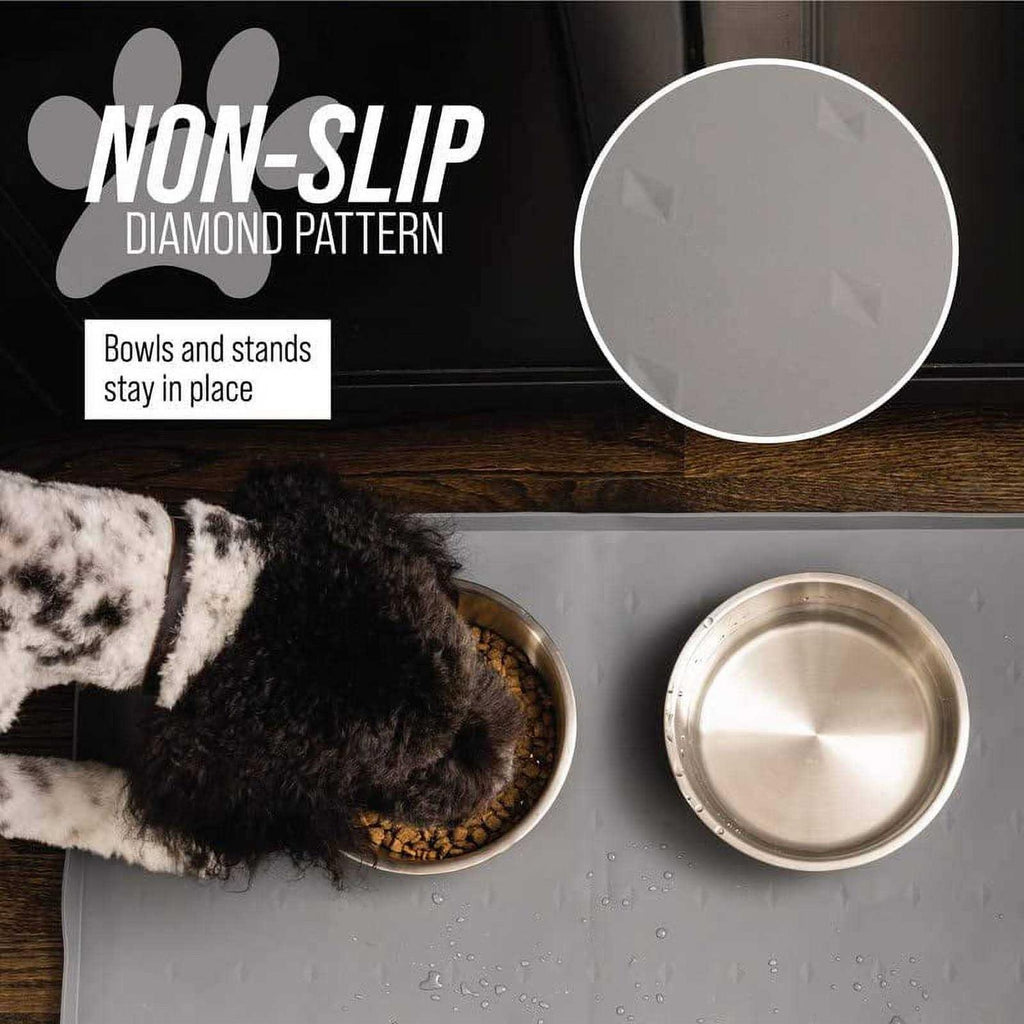Splash Mat Dog Food Mat with Tall Lip U520898