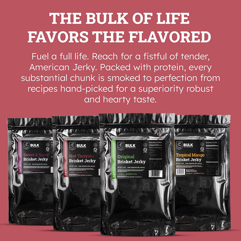 Hot Flavor Beef Jerky 5 Pounds S32331