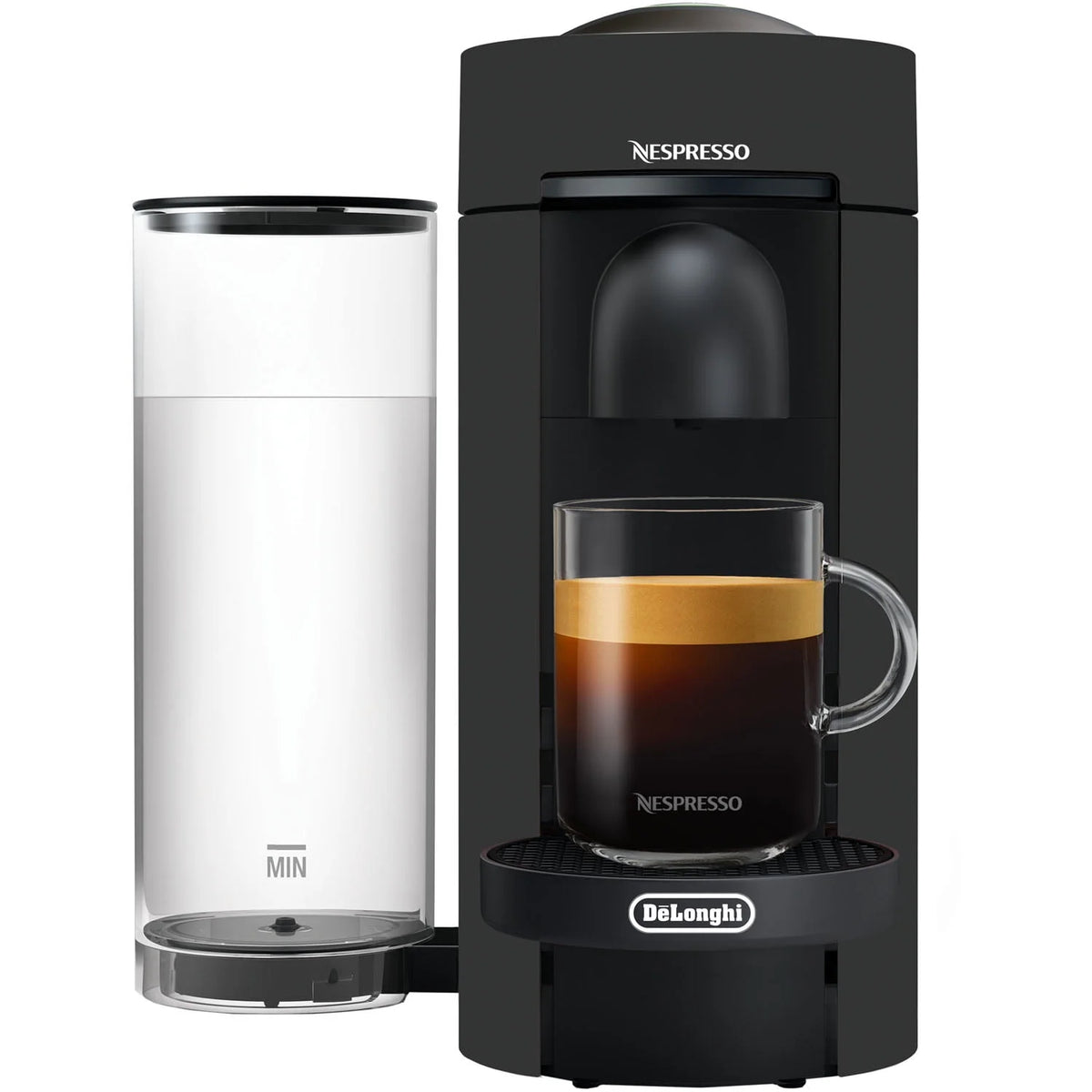 Black Coffee and Espresso Machine with Aeroccino E231562