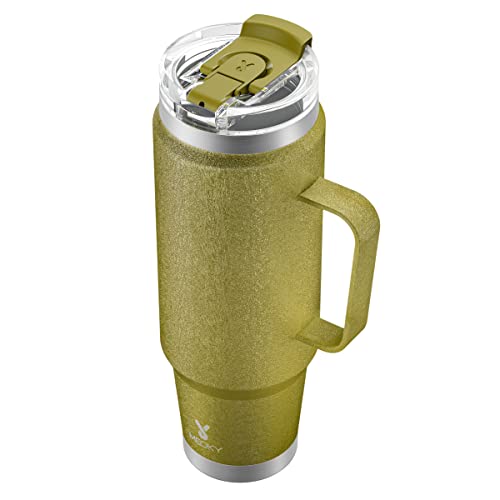 40oz Stainless Steel Vacuum Insulated Tumbler with Handle G881111