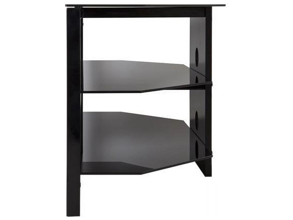 Gloss Black TV Floor Stand N8367
