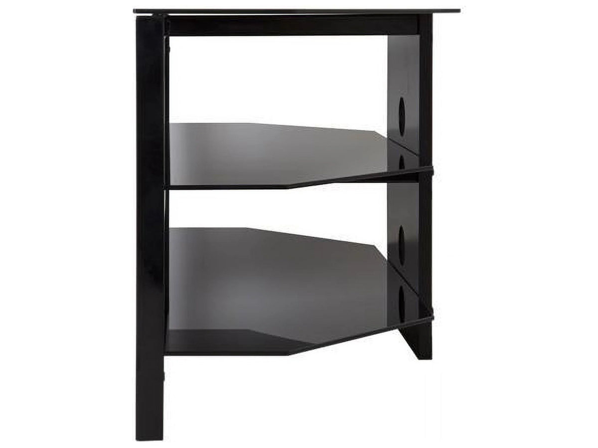 Gloss Black TV Floor Stand N8367