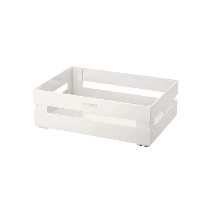L Box Milk White B218