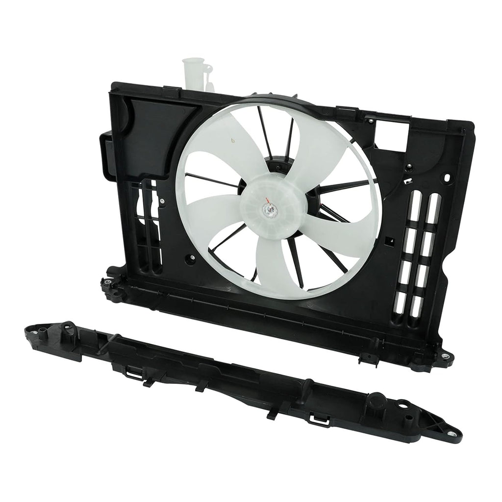 Radiator Cooling Fan Assembly Compatible with 2014 2015 2016 Toyota Corolla, Pack of 2 T146299