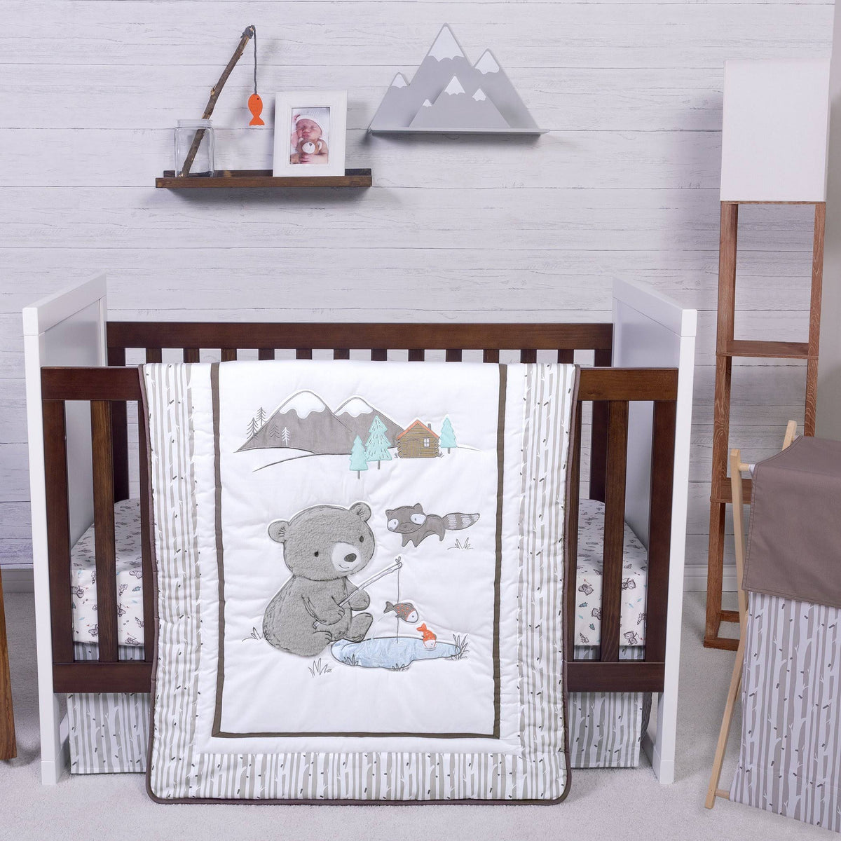 3 Piece Crib Bedding Set T154
