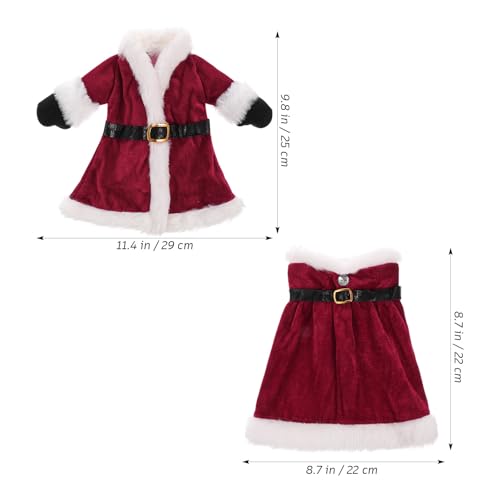 2pcs Christmas Wine Bottle Covers O2761