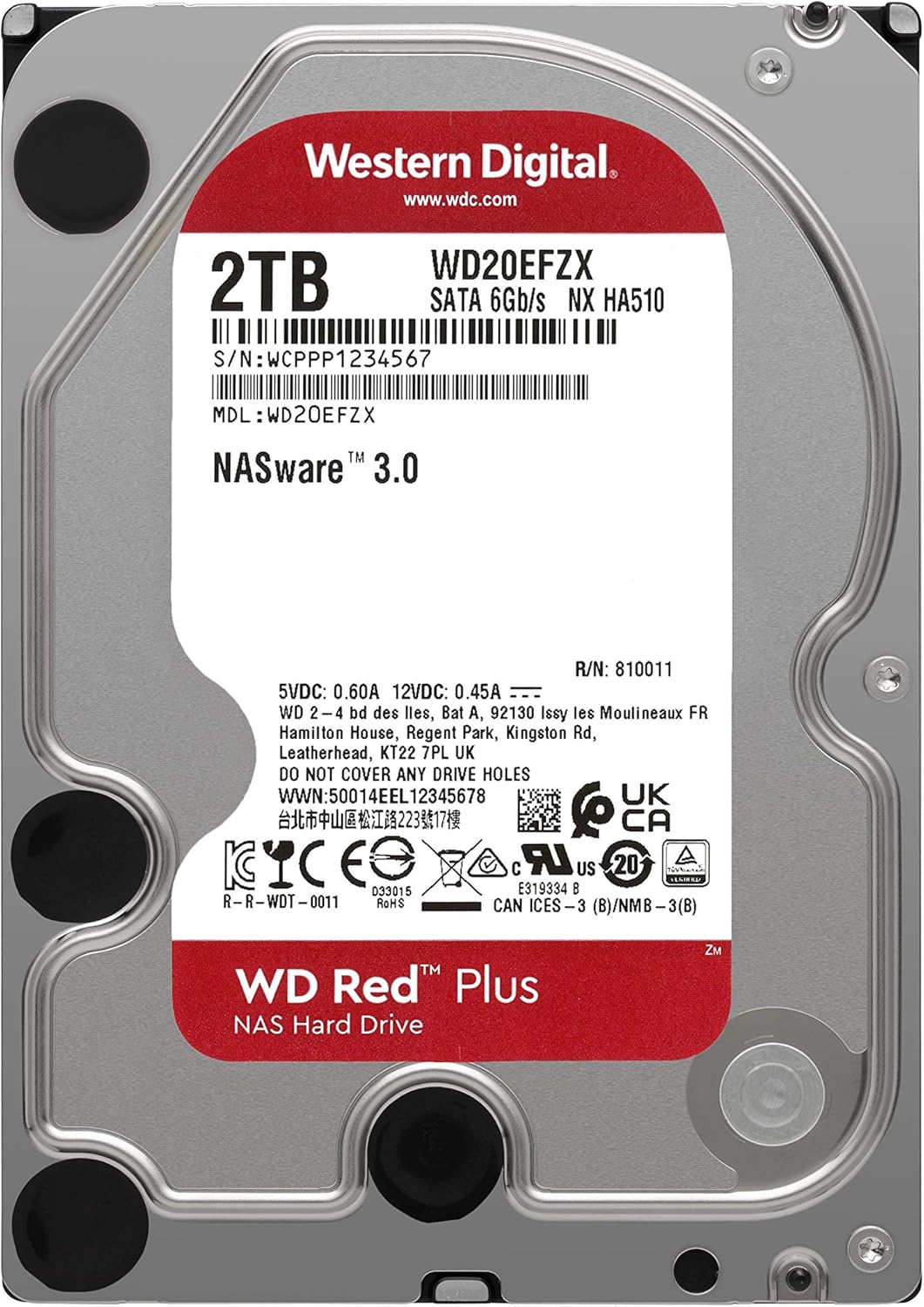 3TB 5400 RPM SATA 6 Gb/s Internal Hard Drive O963154