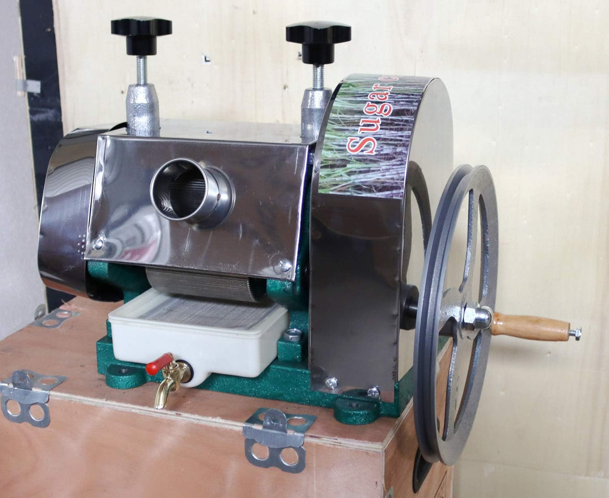 Manual Sugarcane Juice Extractor with Stainless Steel Shell J17586