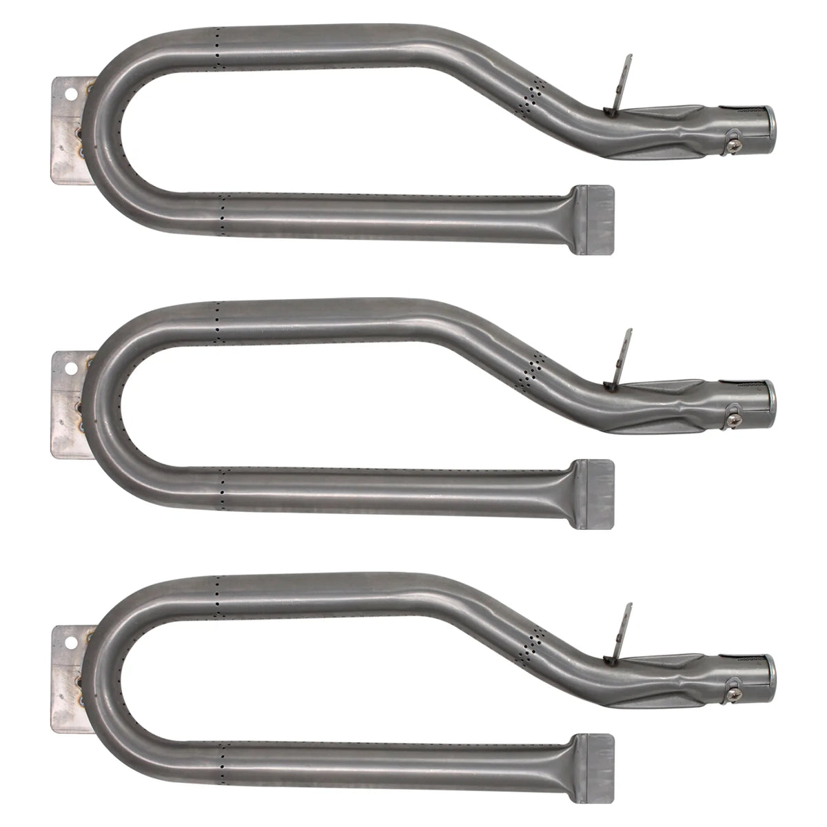 3-Pack Stainless Steel BBQ Gas Grill Tube Burner Replacement Parts T57824