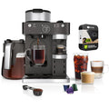 Black and Stainless Steel Espresso and Coffee Maker K292951