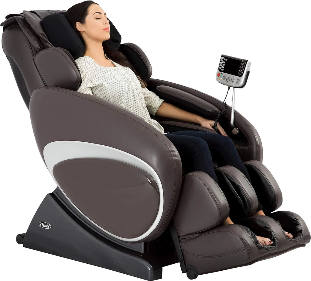 Black S-Track Full Body Massage Recliner Chair C561832